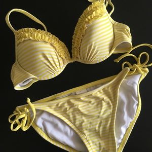 Xhilaration Striped Bikini